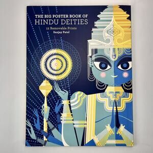 Big Poster Book of Hindu Deities : 12 Removable Prints by Sanjay Patel 12x16”